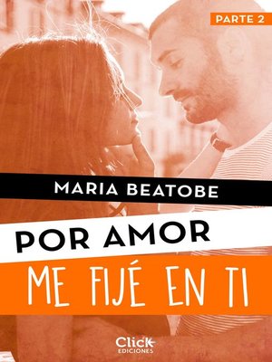 cover image of Me fijé en ti